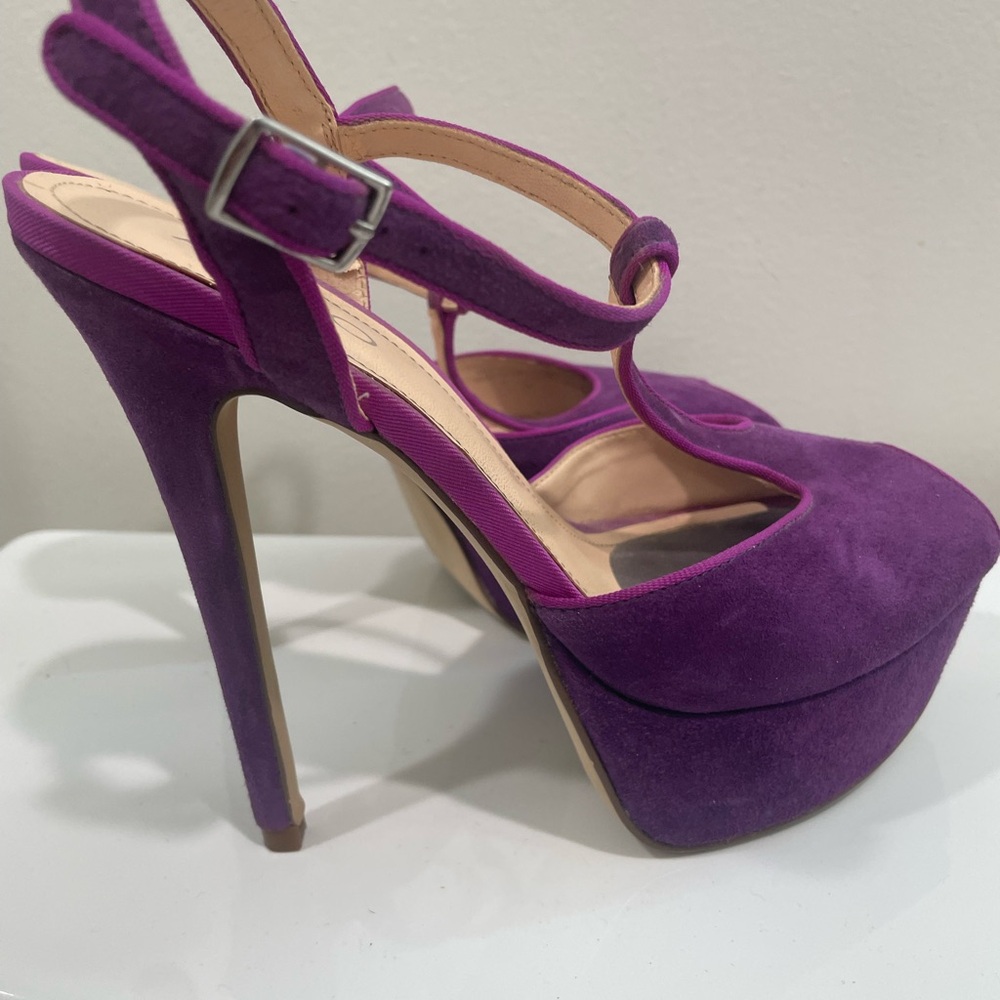 Aldo Purple Platform Heels